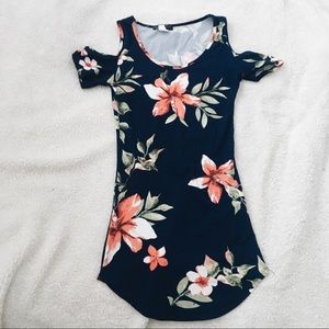 FLORAL BODYCON DRESS